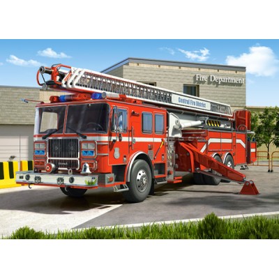Puzzle Castorland-27040 Fire Truck