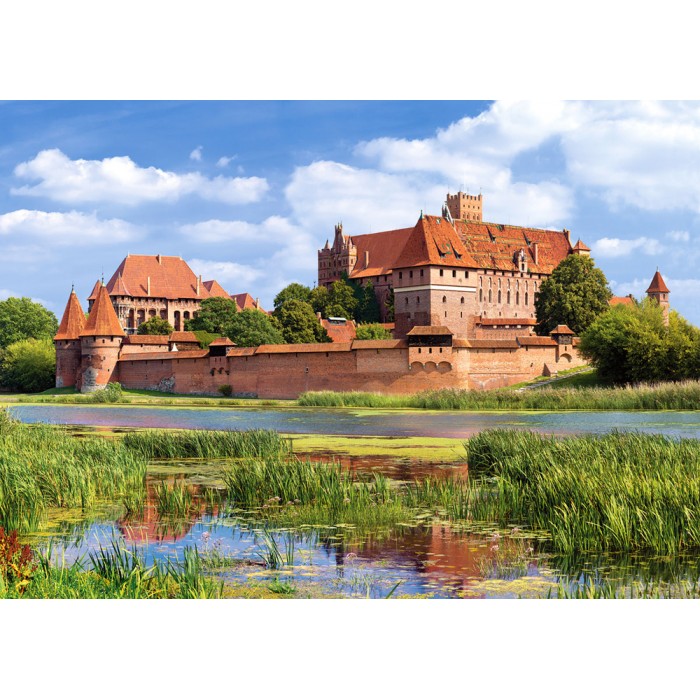  Castorland-300211 Jigsaw Puzzle - 3000 Pieces - Malbork Castle, Poland