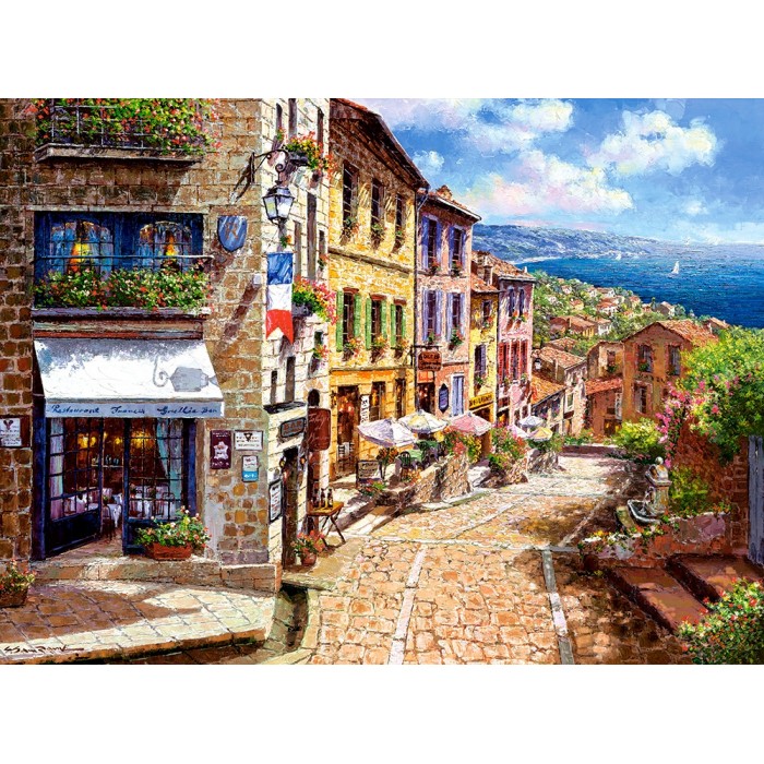 Puzzle Castorland-300471 Afternoon in Nice