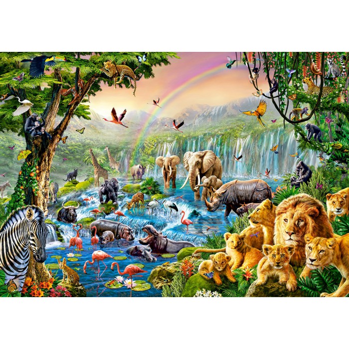 Puzzle Castorland-52141 Jungle River