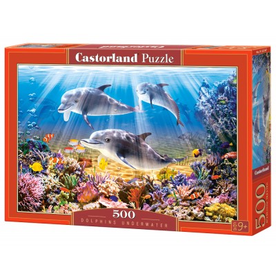 Puzzle Castorland-52547 Dolphin World