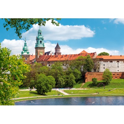 Puzzle Castorland-53797 Wawel Royal Castle, Cracow, Poland