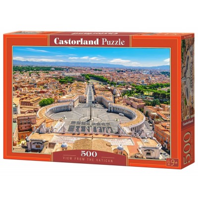 Puzzle Castorland-53964 View from the Vatican