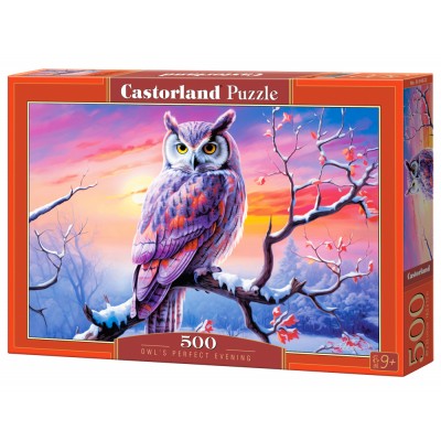 Puzzle Castorland-54022 Owl's Perfect Evening