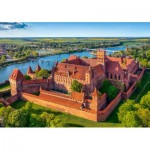 Puzzle  Castorland-54039 View of The Malbork Castle, Poland