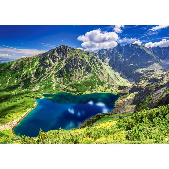 Puzzle   Czarny Staw Gasienicowy, Tatras, Poland
