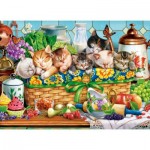 Puzzle   Napping Kittens