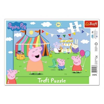 Trefl-31276 Frame Puzzle - Peppa Pig