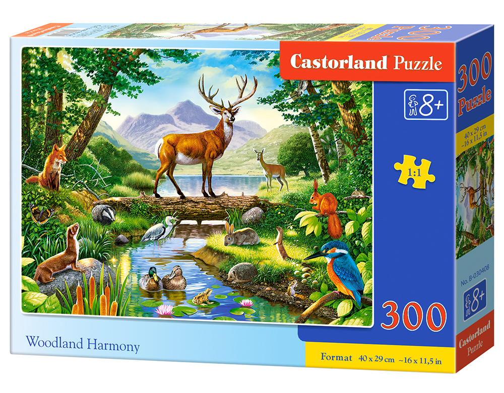 Puzzle Castorland A Deer and Friends, Puzzle 30 pièces