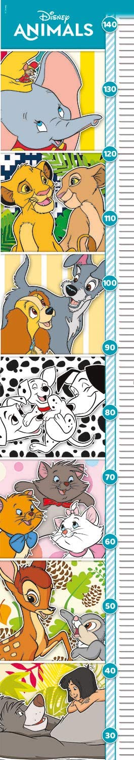 Clementoni-20335 Measure Me Puzzle - Disney Animals