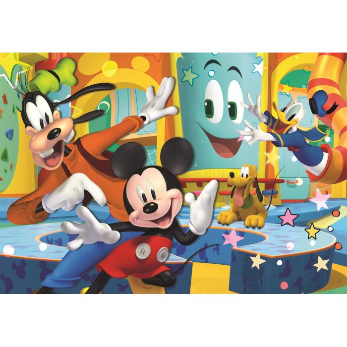 Puzzle  Clementoni-26473 XXL Pieces - Supercolor Mickey