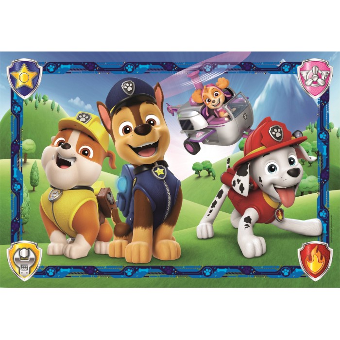Puzzle  Clementoni-27177 Pat' Patrouille