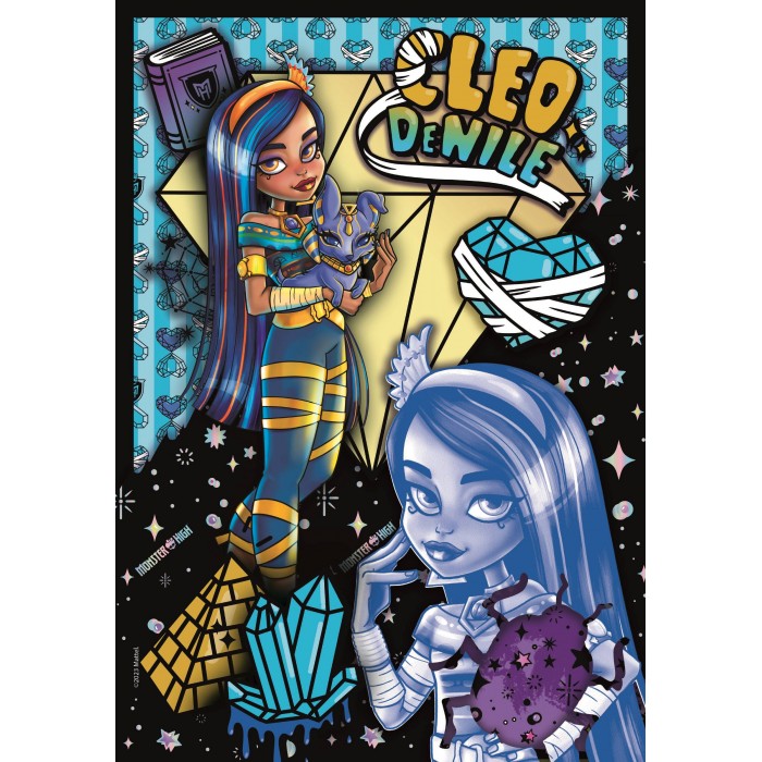 Puzzle  Clementoni-28186 XXL Pieces - Monster High - Frankie Stein