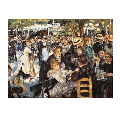 Clementoni-31412 Jigsaw Puzzle - 1000 Pieces - Renoir : Bal du Moulin de la Galette