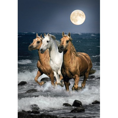 Puzzle Clementoni-31676 Galopping Horses