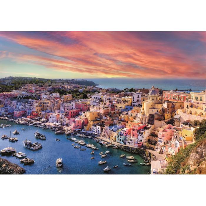 Puzzle  Clementoni-31721 Picturesque Procida Island