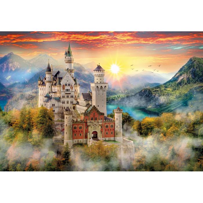 Puzzle  Clementoni-32559 Neuschwanstein, Germany