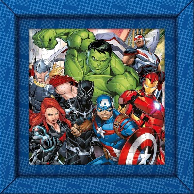 Puzzle Clementoni-38801 Frame Me Up - Marvel Avengers