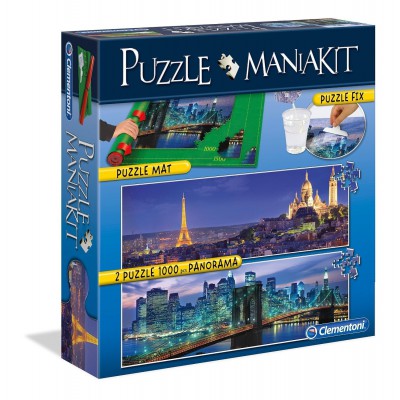 Clementoni-39277 Jigsaw Puzzle Mania Kit