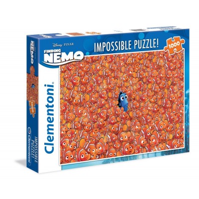 Clementoni-39359 Impossible Jigsaw Puzzle - Finding Dory