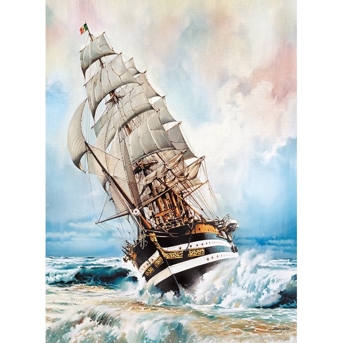 Puzzle  Clementoni-39415 Amerigo Vespucci