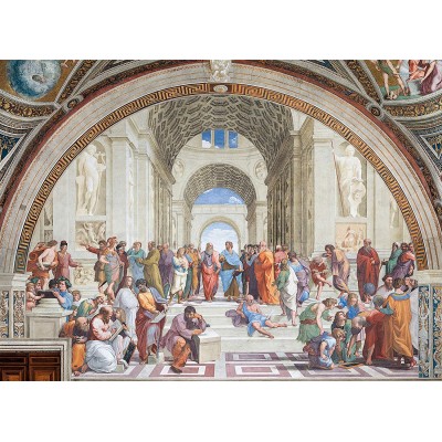 Puzzle Clementoni-39483 Raphael - The School of Athens