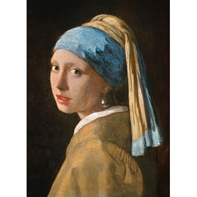 Puzzle Clementoni-39614 Vermeer Johannes - Girl with a Pearl Earring