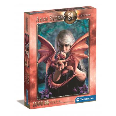 Puzzle Clementoni-39640 Anne Stokes - Dragonkin