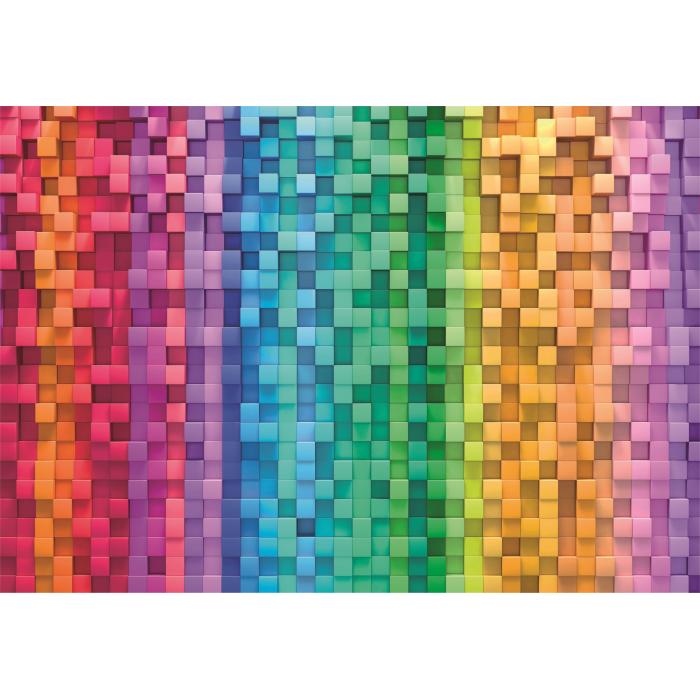 Puzzle  Clementoni-39782 Colorboom Pixel