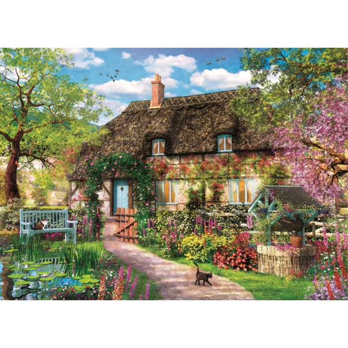Puzzle  Clementoni-39908 The Old Cottage