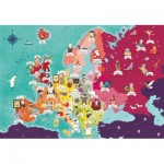 Puzzle   Exploring Maps : Europe - Monuments + People