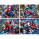 Spiderman - 4 Progressive Puzzles (20/60/100/180 Pieces)