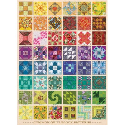 Puzzle Cobble-Hill-40048 Common Quilt Blocks