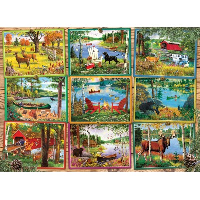 Puzzle Cobble-Hill-40231 Postcards from Lake Country