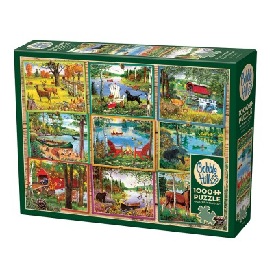 Puzzle Cobble-Hill-40231 Postcards from Lake Country