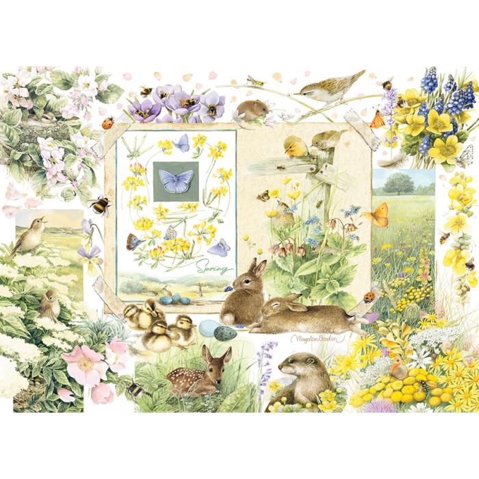 Puzzle  Cobble-Hill-40310 Nature Journal: Spring