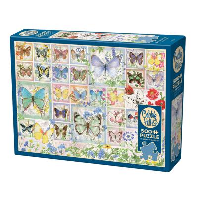 Puzzle Cobble-Hill-45025 Butterfly Tiles