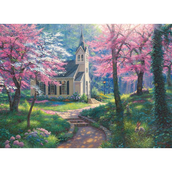 Puzzle  Cobble-Hill-45058 Spring's Embrace