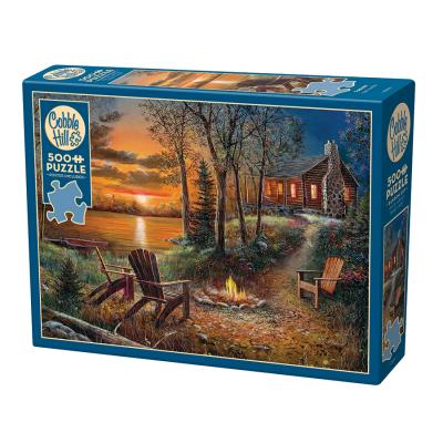 Puzzle Cobble-Hill-45066 Fireside