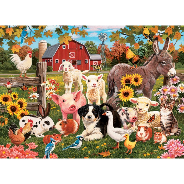 Puzzle  Cobble-Hill-47037 Family Farm (Family)