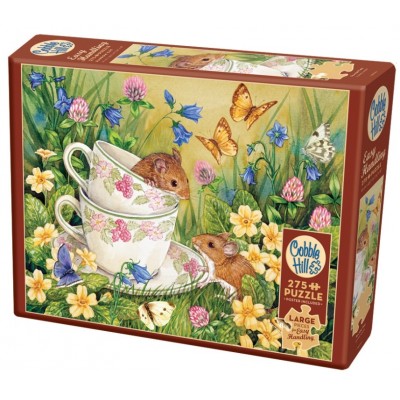 Puzzle Cobble-Hill-48012 XXL Pieces - Tea for Two