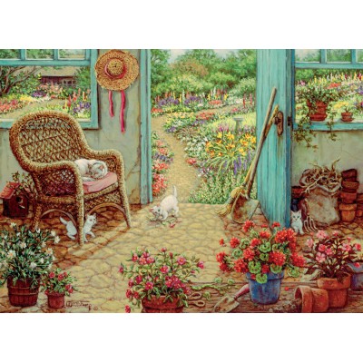 Puzzle Cobble-Hill-51715 Janet Kruskamp : The Potting Shed