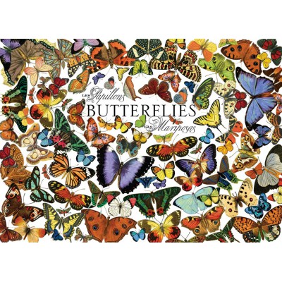 Puzzle Cobble-Hill-51761 Butterflies
