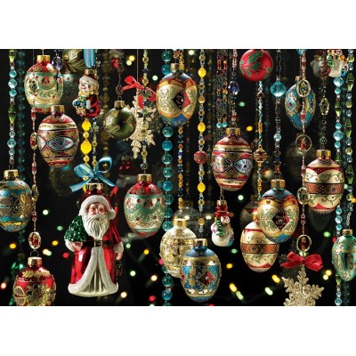 Puzzle Cobble-Hill-51851 Christmas Ornaments
