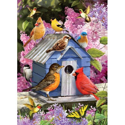 Puzzle Cobble-Hill-51868 Spring Birdhouse