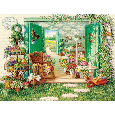 Puzzle Cobble-Hill-52088 XXL Jigsaw Pieces - The Blossom Shoppe