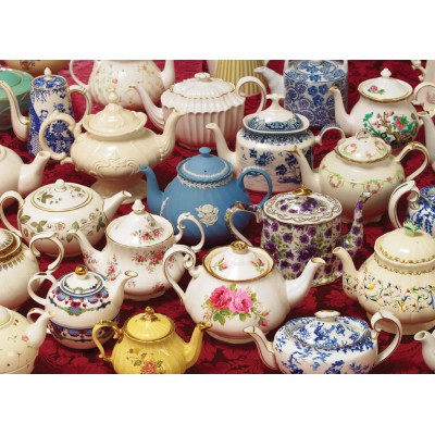 Puzzle Cobble-Hill-80036 Teapots