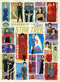 Puzzle Cobble-Hill-80221 The Women of Star Trek
