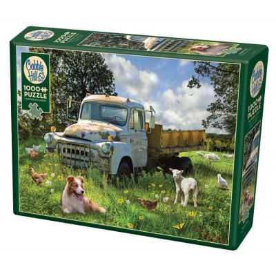 Puzzle Cobble-Hill-80259 Sheep Field