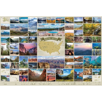 Puzzle Cobble-Hill-89012 National Parks of the United States
